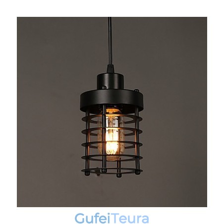 מעגל רטרו של מנורות ראש יחיד ופנסים אופי מנורת נברשת אמנותית