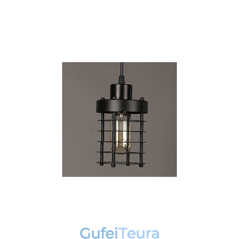 מעגל רטרו של מנורות ראש יחיד ופנסים אופי מנורת נברשת אמנותית