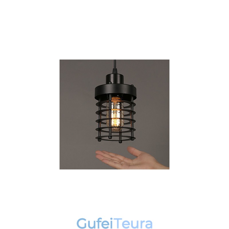 מעגל רטרו של מנורות ראש יחיד ופנסים אופי מנורת נברשת אמנותית